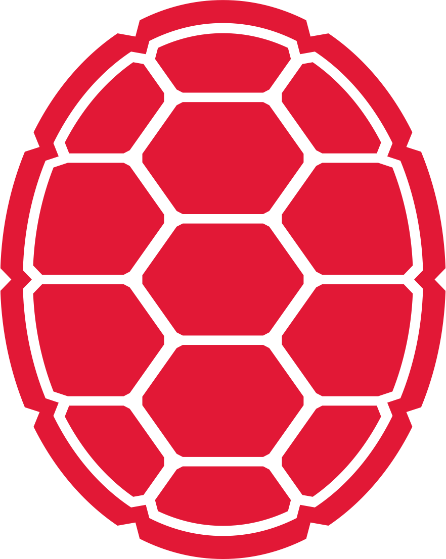 Stencil For Ninja Turtle Team Fasnacht, Fasching, Geburtstag, - University Of Maryland Shell Clipart (882x1107), Png Download