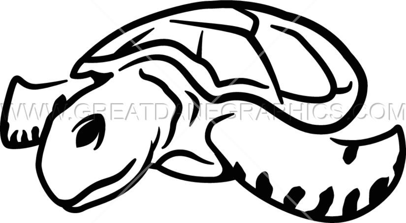 Sea Production Ready Artwork - Sea Turtle Clipart (825x454), Png Download