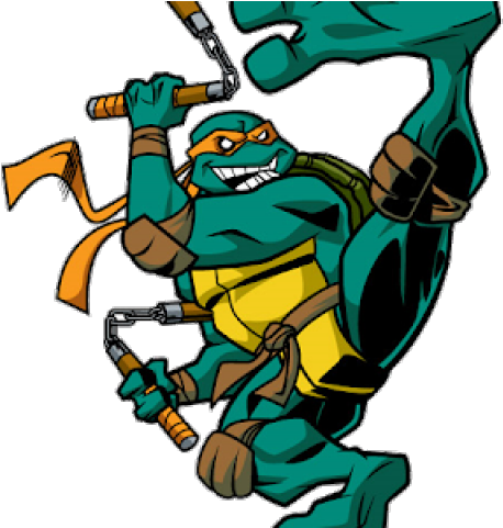 Ninja Turtles Clipart Michael Angelo - Png Download (640x480), Png Download