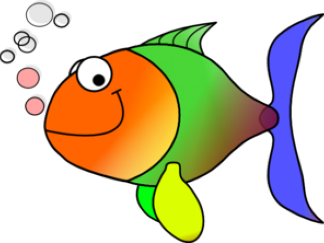 Cartoon Fish Clipart - Clipart Fish - Png Download (640x480), Png Download