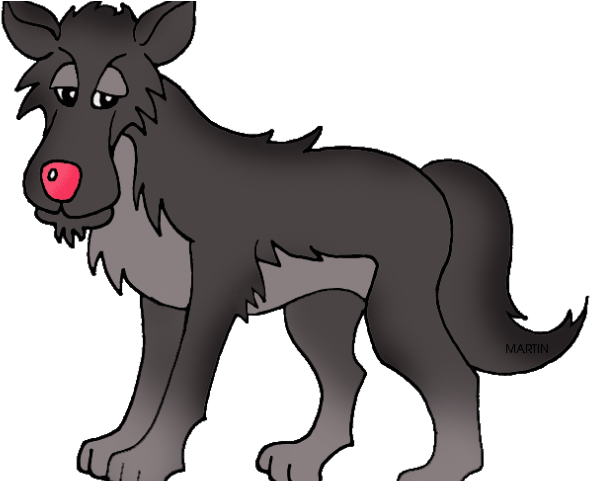 Arctic Wolf Clipart Real Wolf - Peter And The Wolf Clipart - Png Download (640x480), Png Download