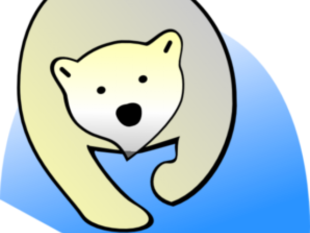 Polar Bear Clipart (640x480), Png Download