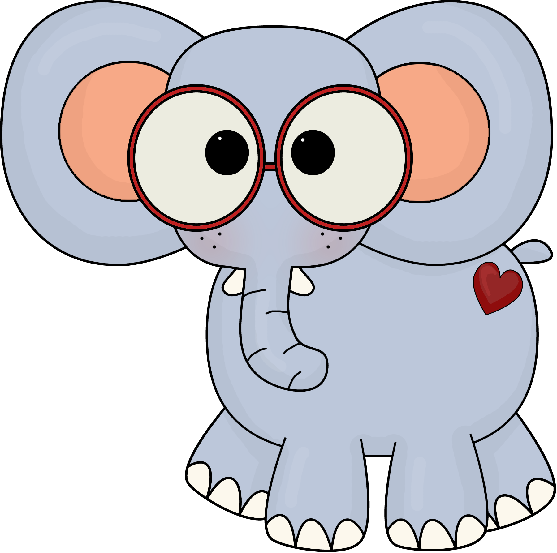 ᗯɧíṃʂíçɑɩ Ɛɩєpɧɑŋt - Clip Art - Png Download (1800x1788), Png Download