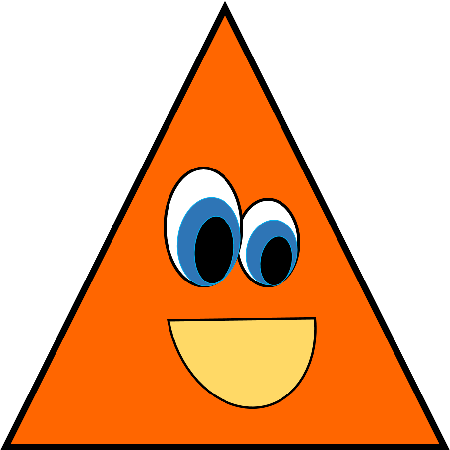 Triangle Clipart Free Triangle Cliparts Download Free - Clip Art Triangle Shape - Png Download (908x908), Png Download