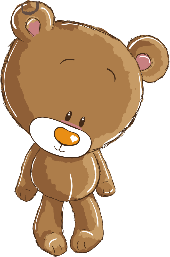 Infant Clipart Baby Brown - Baby Shower Invitation Bear - Png Download (1276x1276), Png Download