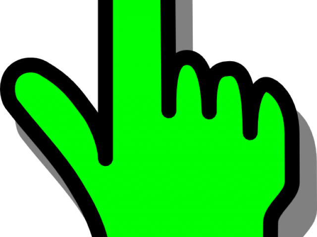 Pointer Clipart Gesture - Clip Art - Png Download (640x480), Png Download