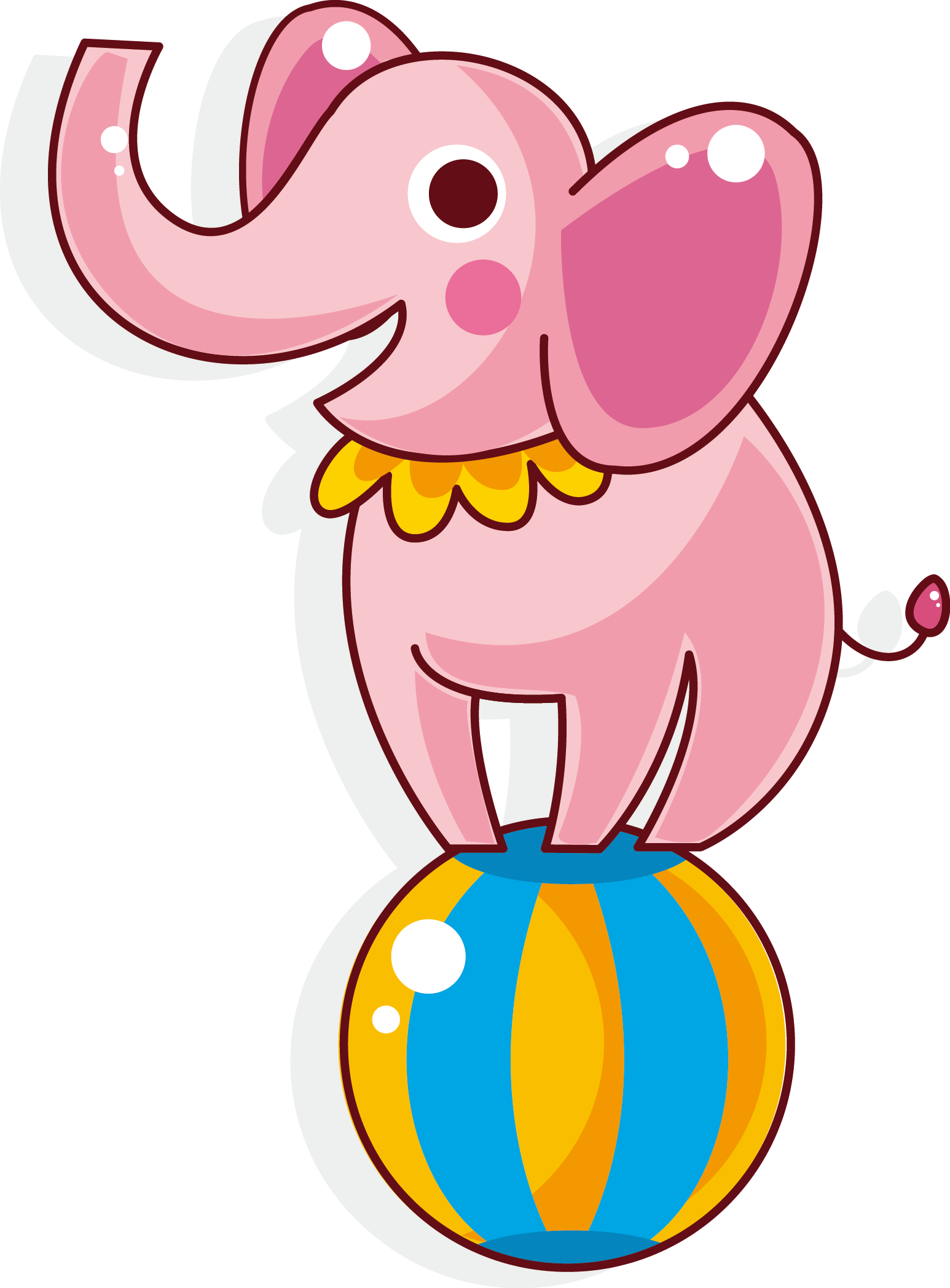 Circus Elephant Clipart Png Download Full Size Clipart (246447