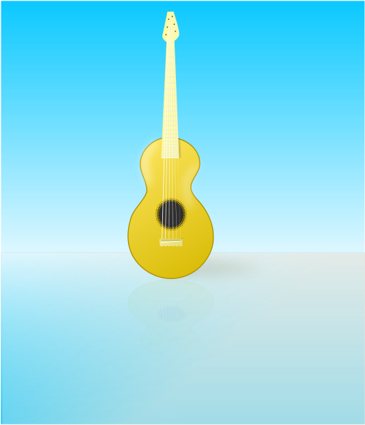 This Free Clip Arts Design Of Guitar Png Transparent Png (900x636), Png Download
