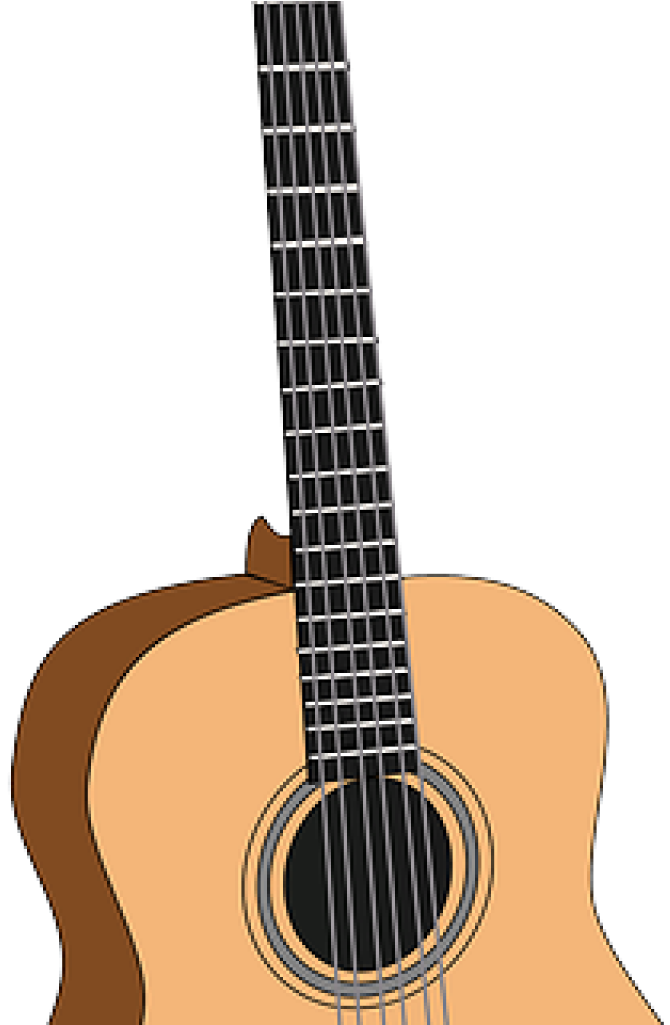 Acoustic Guitar Clipart Free Image On Pixabay Guitar - Guitar - Png Download (1024x1024), Png Download