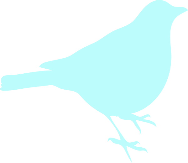 Original Png Clip Art File Sea Foam Blue Bird Svg Images Transparent Png (600x520), Png Download