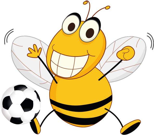Bee - Bee Active Clipart (659x578), Png Download