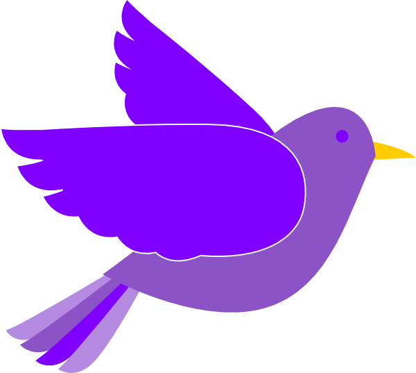 Blue Birds Clipart (600x537), Png Download