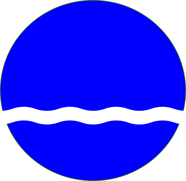 Waves White Icon Clipart (600x586), Png Download