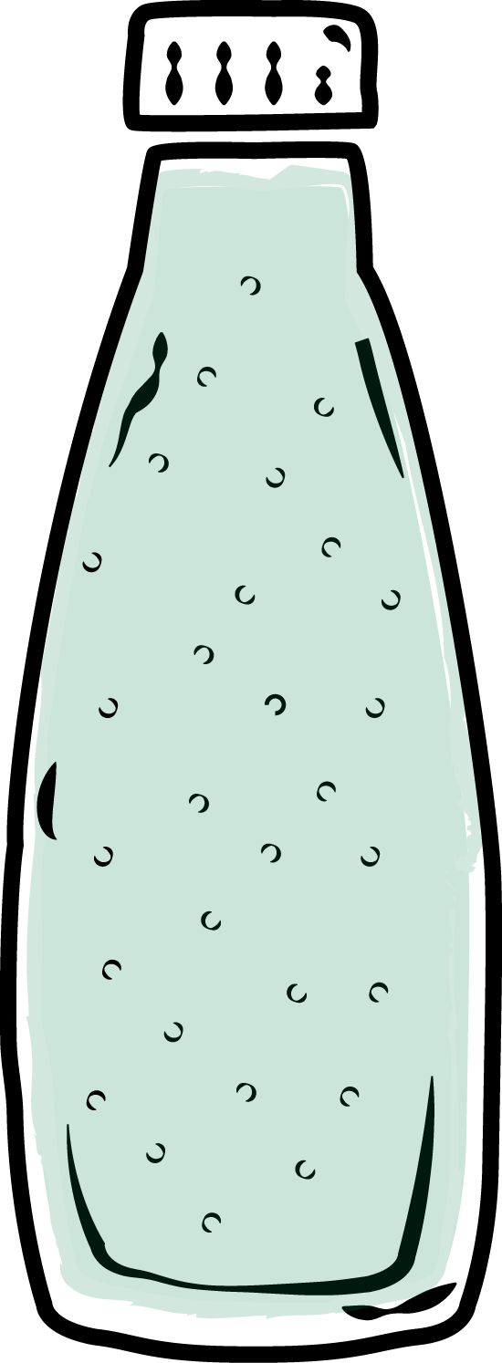 In My Fridge I Have Clipart (550x1494), Png Download