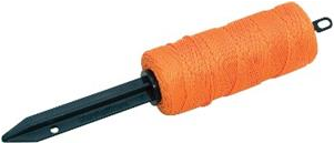 Refillable Stake Line Winder 500' Orange Clipart (800x800), Png Download