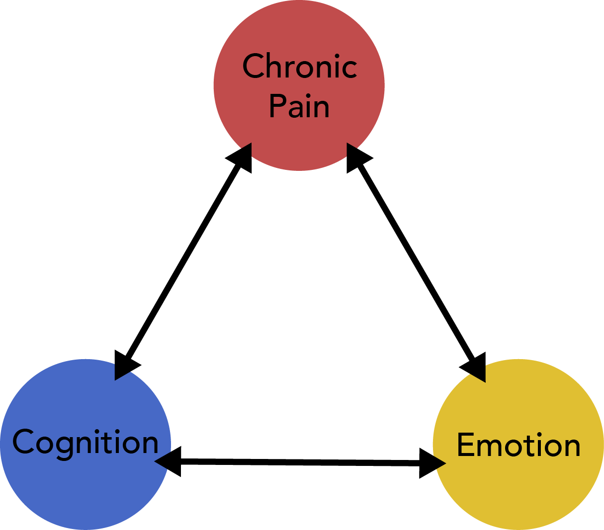 Assessing The Pain Triangle Clipart (1215x1067), Png Download