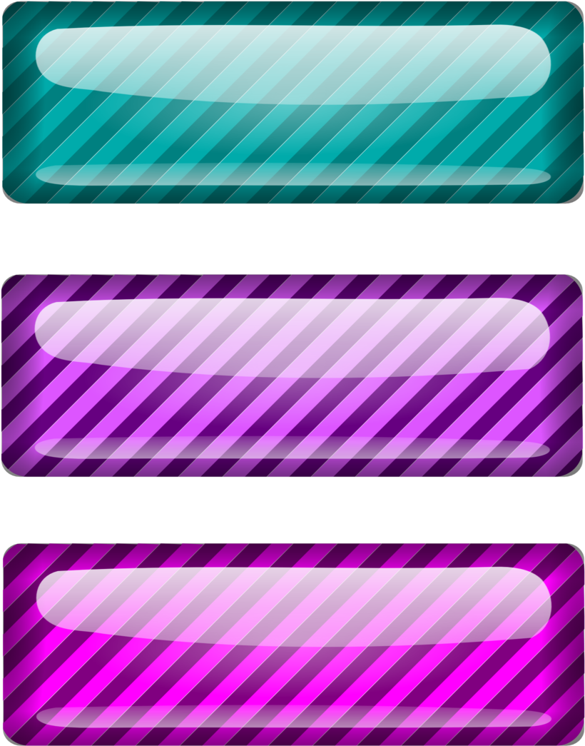 Illustration Of Colorful Blank Buttons Clipart (958x1128), Png Download