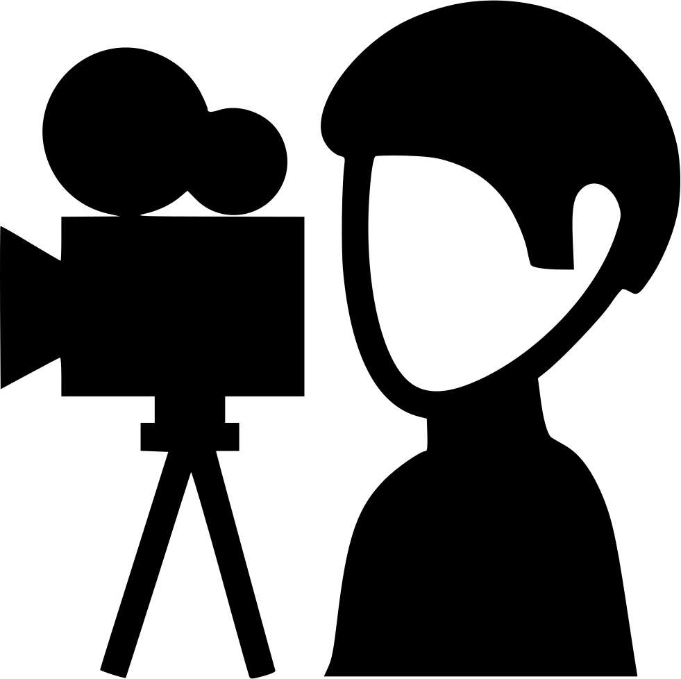 Camera Man Comments Clipart (981x978), Png Download