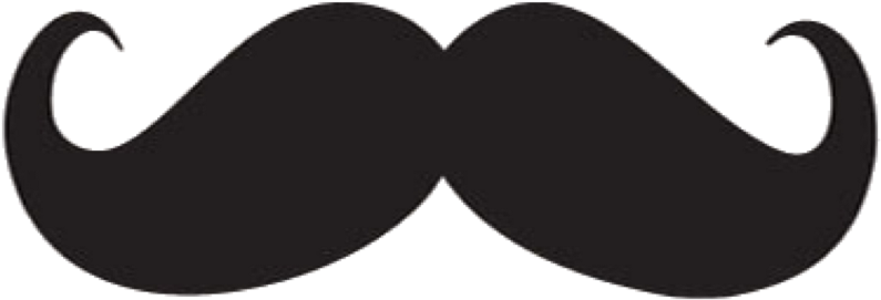 Monocle Clipart Stache - Png Download (983x480), Png Download