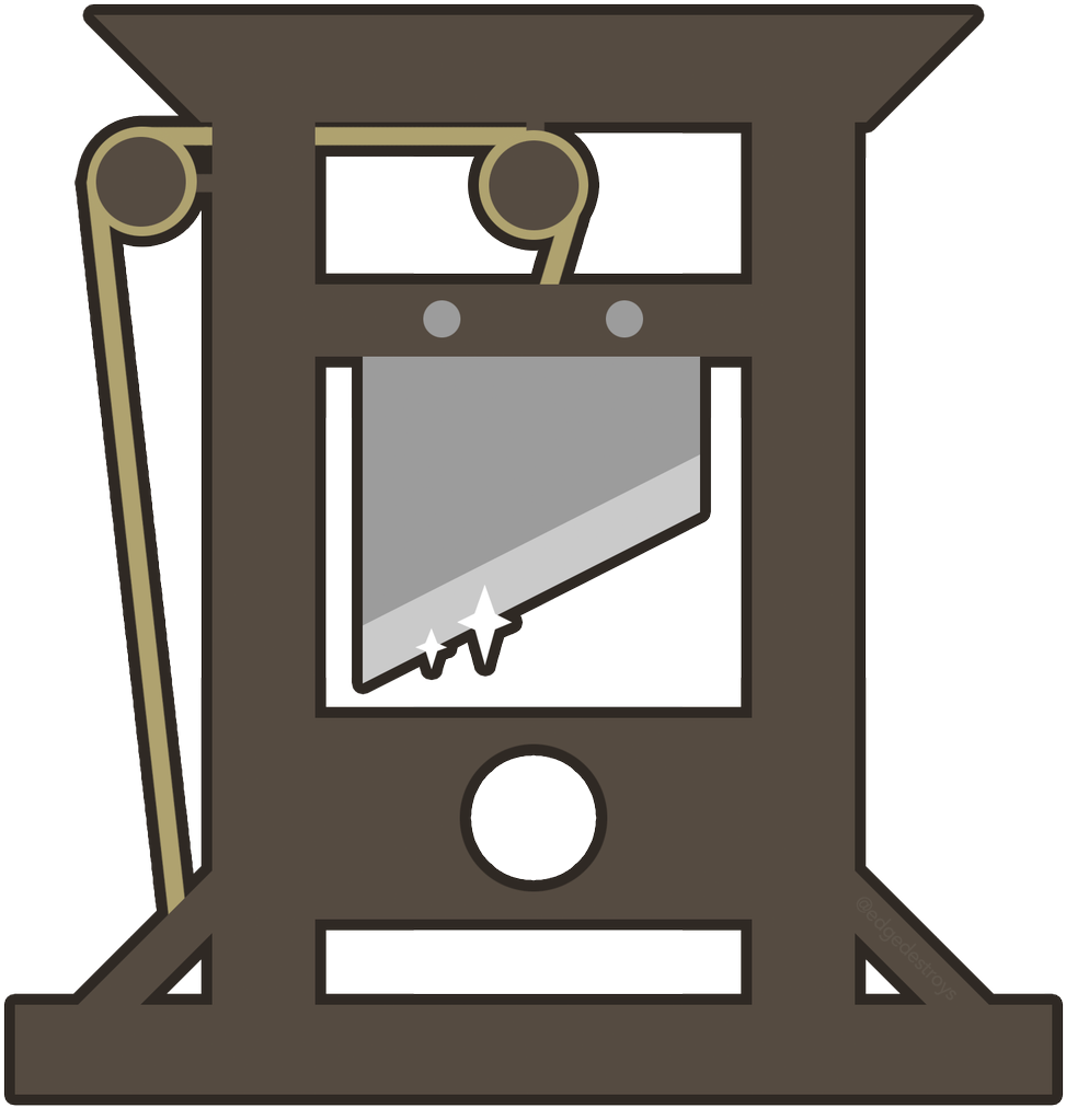 Guillotine In Drop A Clipart - Full Size Clipart (#2401145) - PinClipart
