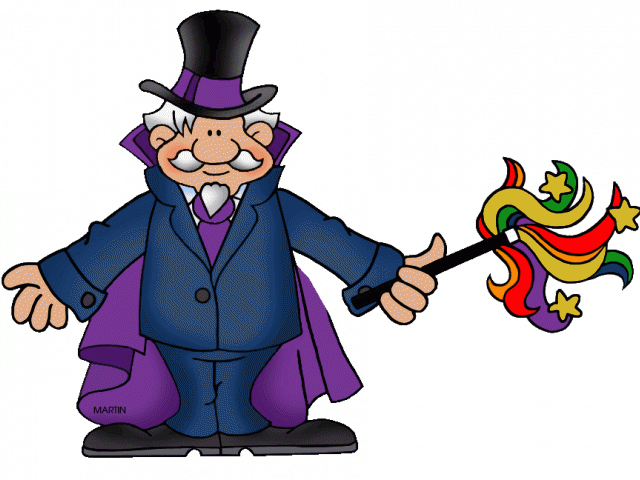 Magician Clipart - Png Download (640x480), Png Download