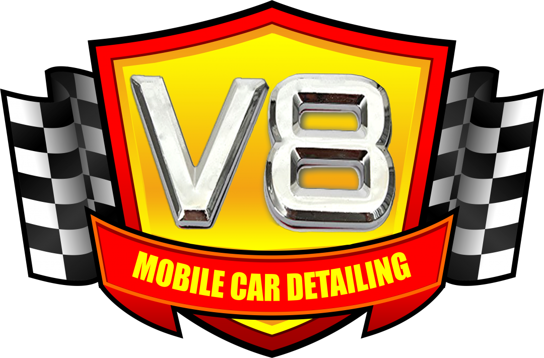 V8 Mobile Car Detailing Clipart (1080x711), Png Download