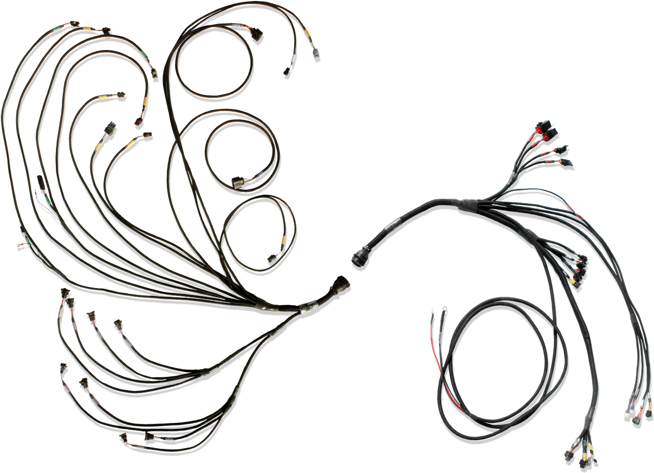 Pro600 V8 Complete Harness Clipart (1400x1000), Png Download