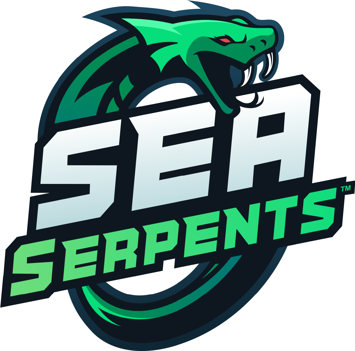 Sea Serpents Esports Clipart (1200x1200), Png Download