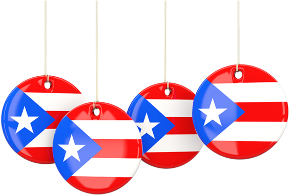 Illustration Of Flag Of Puerto Rico Clipart (640x480), Png Download