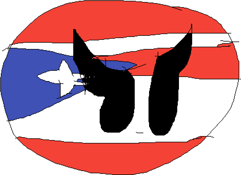 Puerto Rico Ball Clipart (1000x1000), Png Download