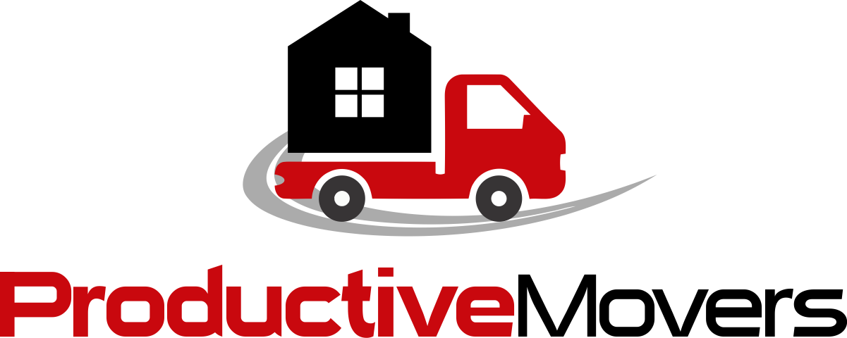 Productive Movers Logo Clipart (1201x480), Png Download