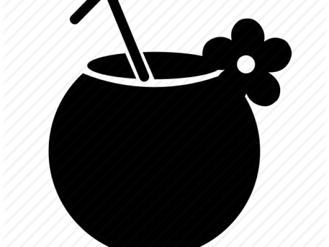 Exotic Clipart Coconut Drink - Png Download (640x480), Png Download