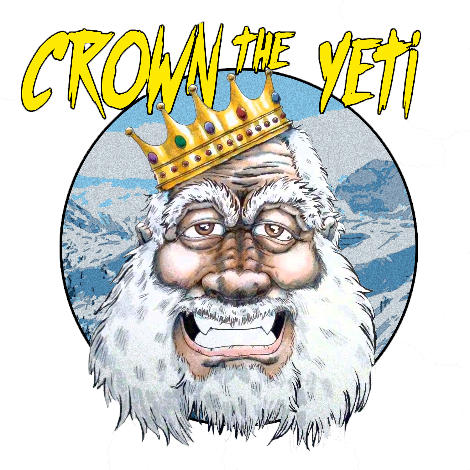 Crown The Yeti Logo Bottle Opener Keychain Crown The Clipart (1500x1500), Png Download