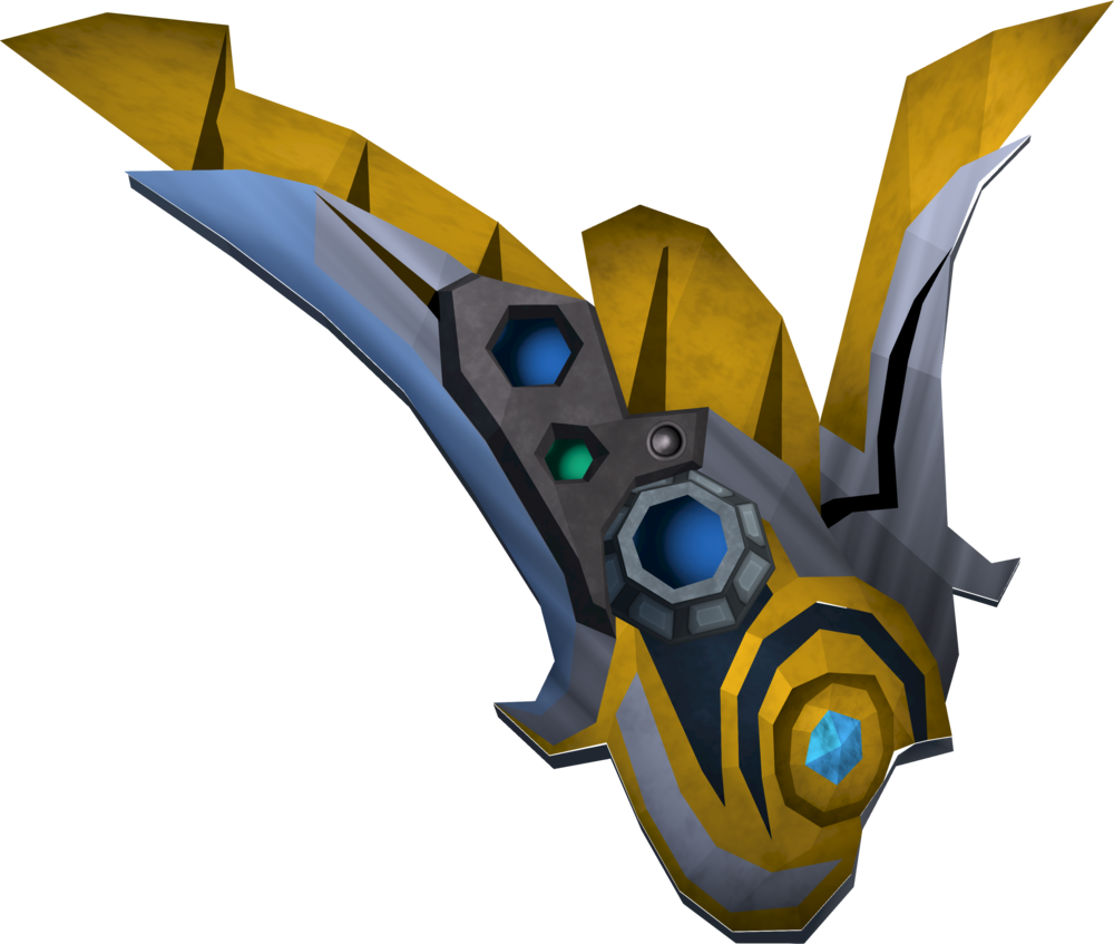 The Augmented Armadyl Buckler Is A Level 70 Ranged Clipart (1000x847), Png Download