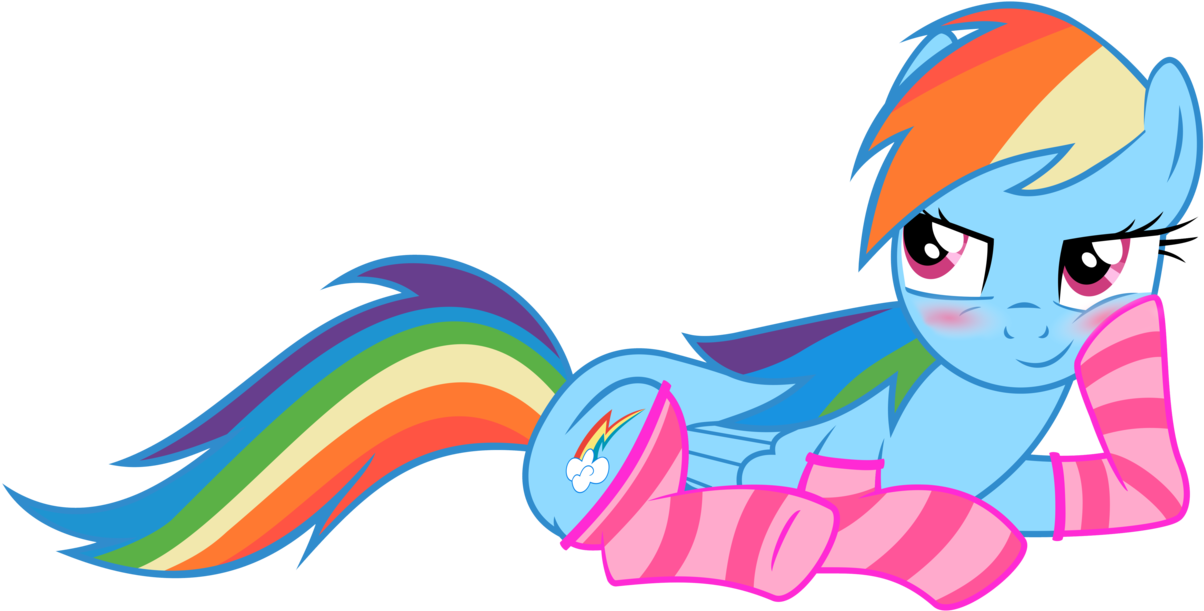 Rainbow Dash Vertebrate Fictional Character Cartoon Clipart (1250x700), Png Download