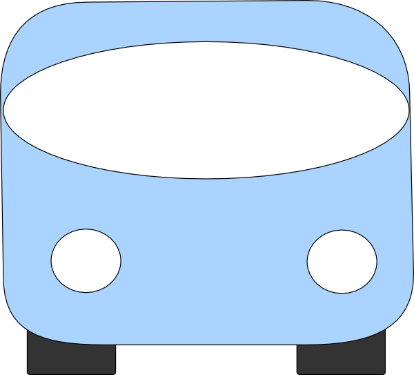 How To Set Use Bus Svg Vector Clipart (600x543), Png Download