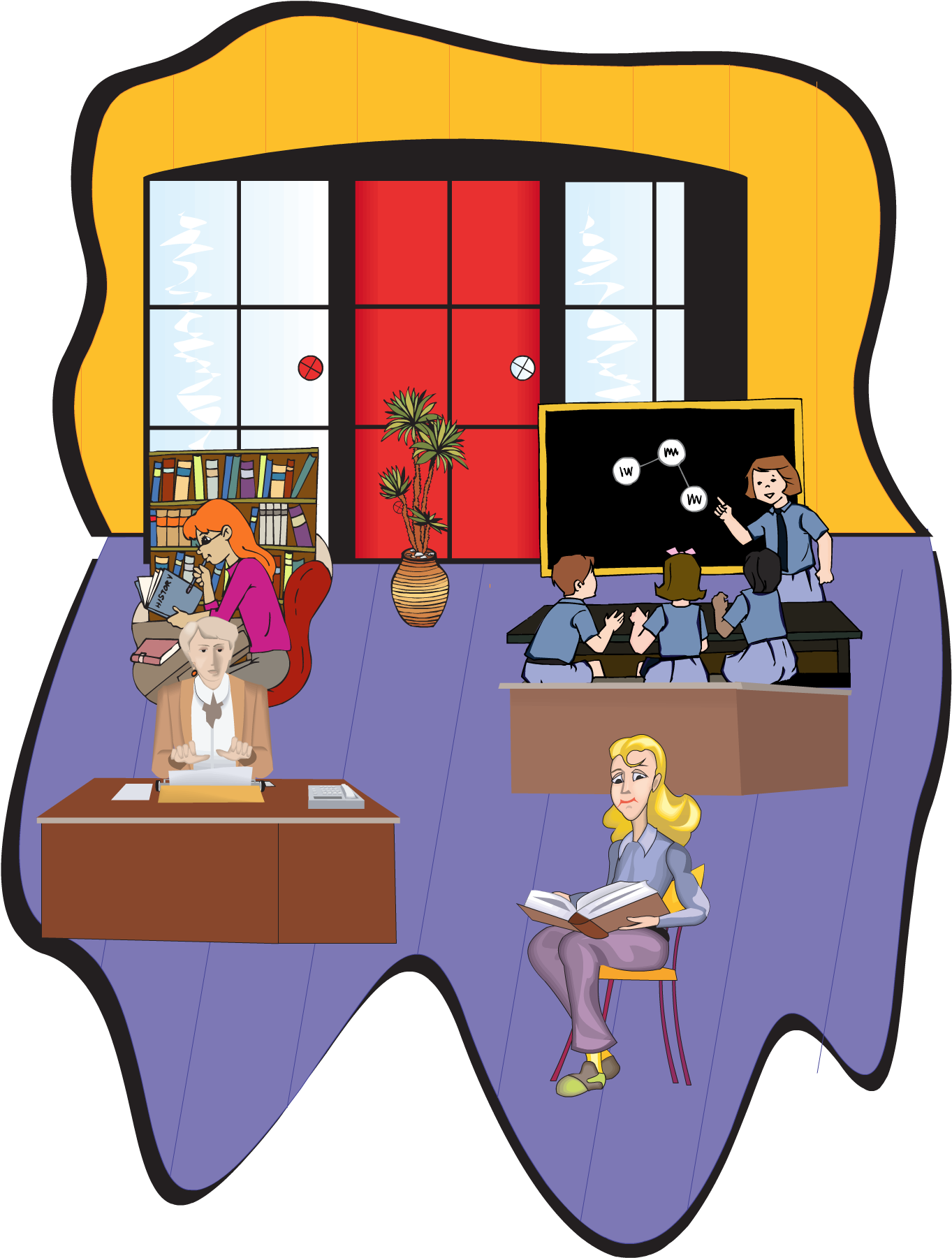 Artboard Of The Interview Clipart (2880x1800), Png Download