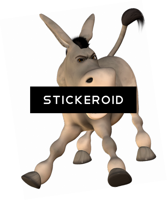 Donkey Clipart (565x675), Png Download