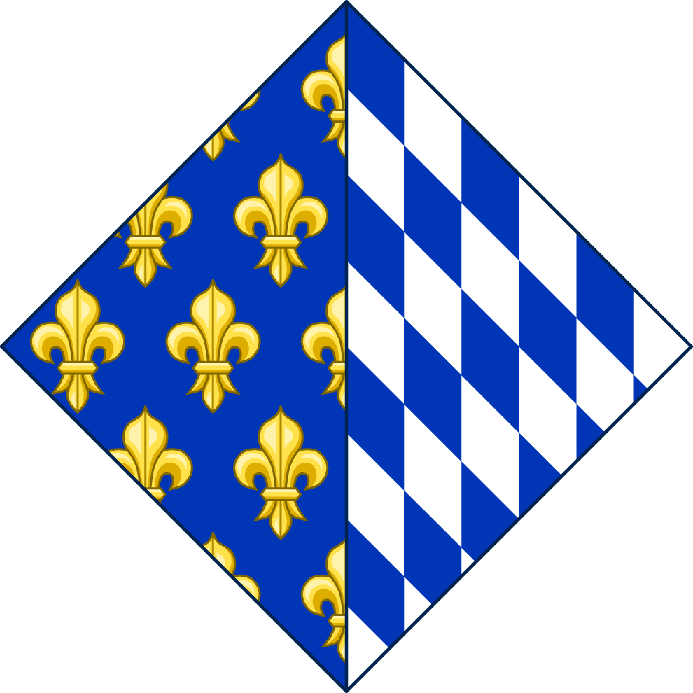 Coa Of Isabeau Of Bavaria Clipart (990x990), Png Download