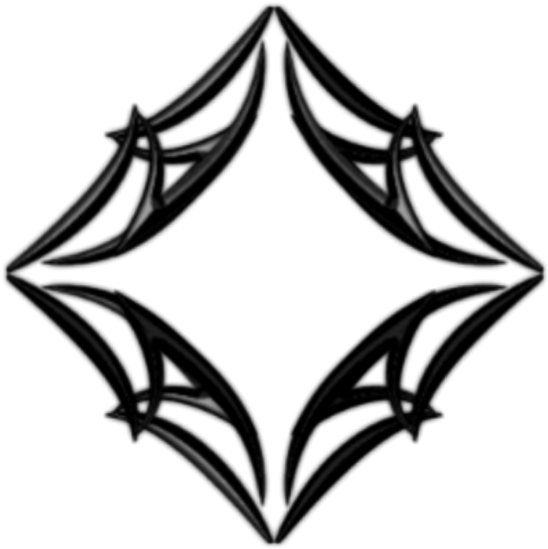 Rhombus Rombo Diamond Tribal Frame Marco Artistic Artís Clipart (609x617), Png Download