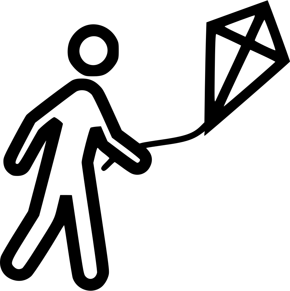 Flying Kite Comments Clipart (980x984), Png Download