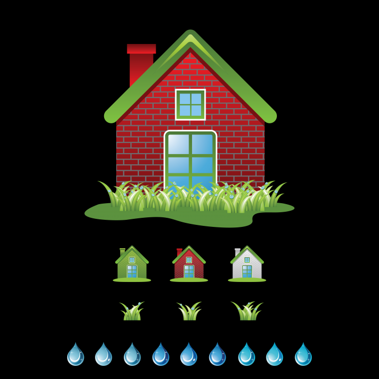 Ecology Set Vector Free Vector Clipart (750x750), Png Download