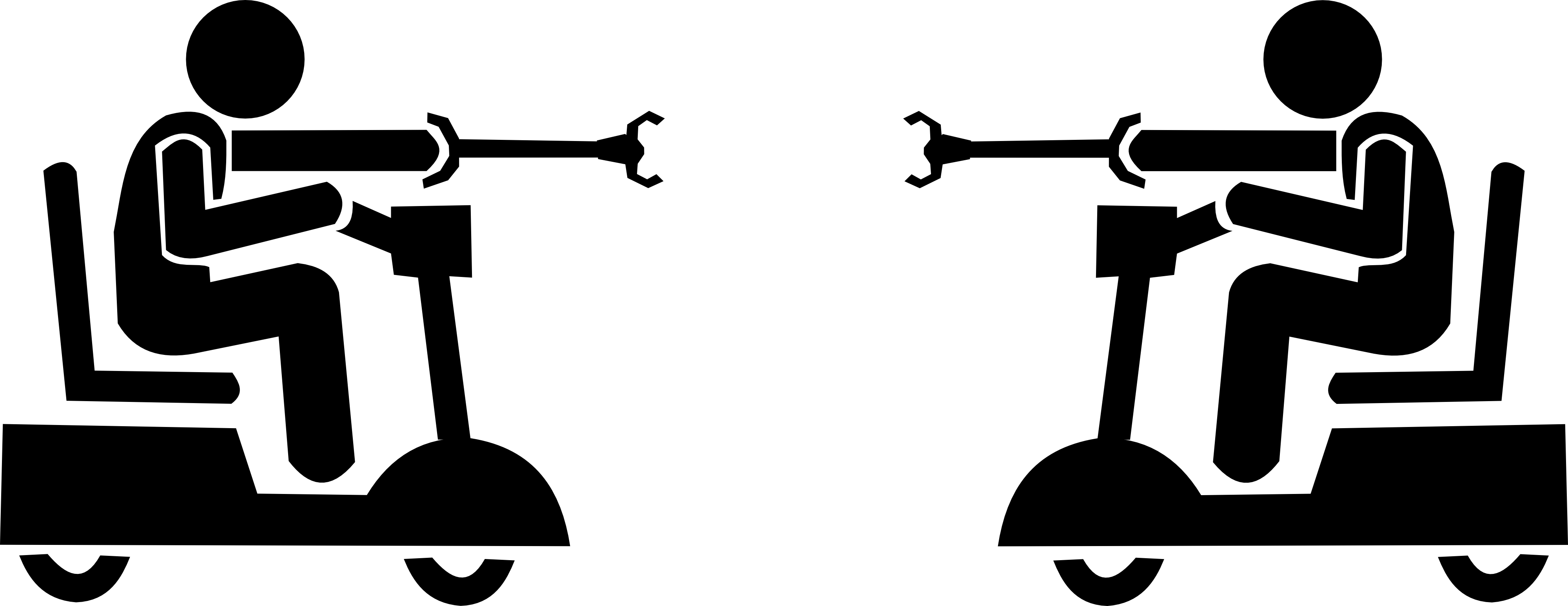 The Power Scooter And Claw Reacher Are Both Equipment Clipart (4000x1547), Png Download