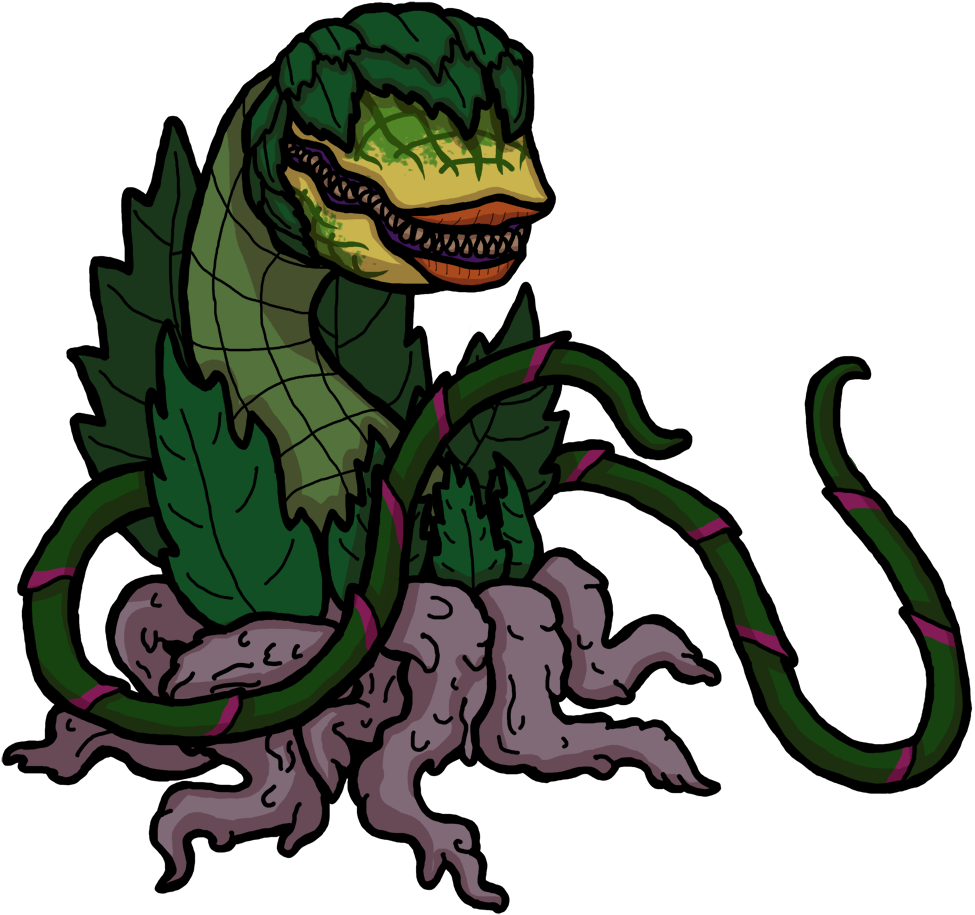 Audrey Ii Is The Monstrous Star Of Little Shop Of Horrors, Clipart (1000x936), Png Download