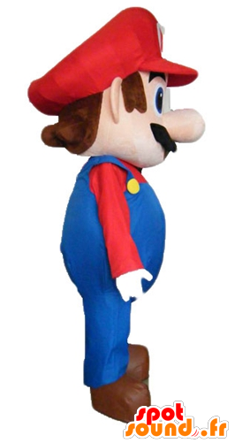 Mascot Mario, The Famous Video Game Character Clipart (600x600), Png Download