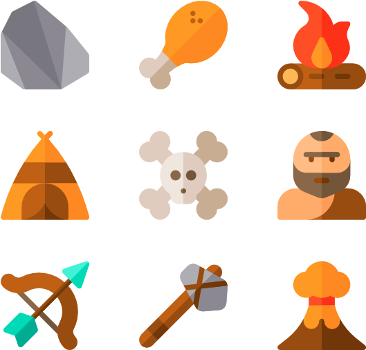 Prehistoric Clipart (600x564), Png Download