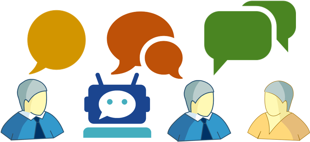 Collection Of Free Conversing Clipart Private Download - Png Download (1060x528), Png Download