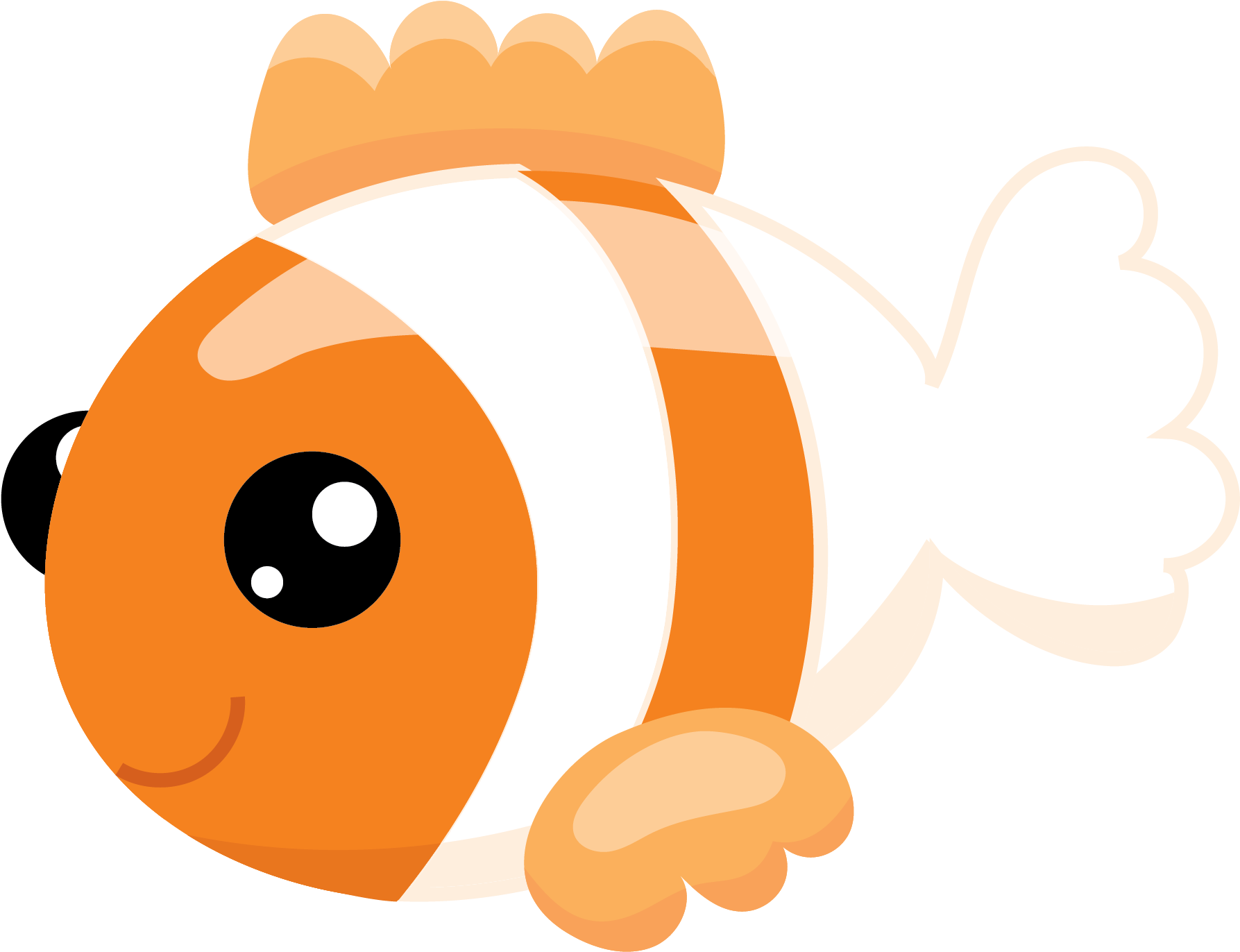 Ocean Friends Cutting Files Svg, Dxf, Pdf, Eps Included Clipart (1801x1801), Png Download