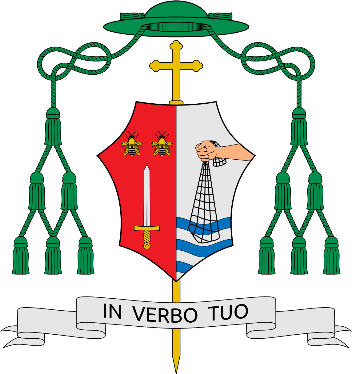 Coat Of Arms Of Adriano Tessarollo Clipart (1150x1226), Png Download