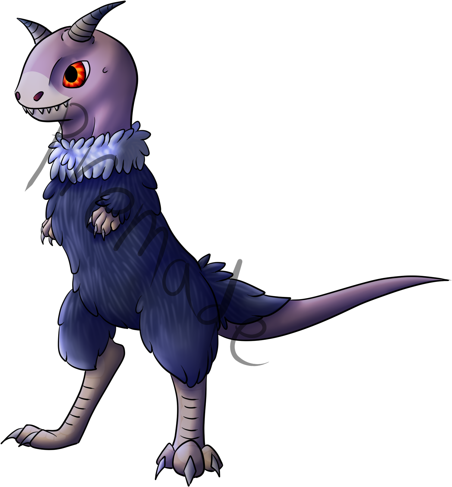 Vulture Carnotaurus Clipart (1585x1650), Png Download